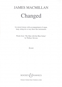 Changed Macmillan Satb Sheet Music Songbook