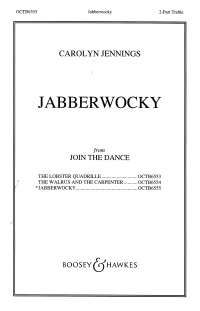 Jabberwocky Jennings Ssa & Piano Sheet Music Songbook