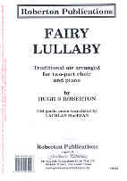 Fairy Lullaby Arr Roberton 2pt Sheet Music Songbook