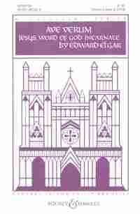 Ave Verum Elgar Satb Sheet Music Songbook