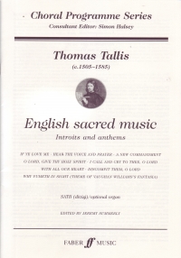 Tallis English Sacred Music Satb Sheet Music Songbook