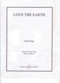 Love The Earth Drum & Flute Parts Page Sheet Music Songbook