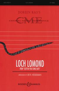 Loch Lomond Kesselman Sss & Optional Piano Sheet Music Songbook