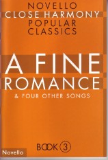 Fine Romance Novello Close Harmony Book 3 Sheet Music Songbook