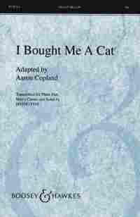 I Bought Me A Cat Copland Tbb Sheet Music Songbook