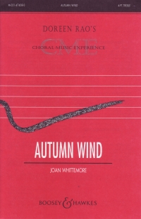 Autumn Wind Whittemore Ssaa/mar/hp Sheet Music Songbook