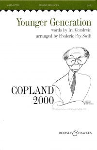 Younger Generation Copland Satb Sheet Music Songbook