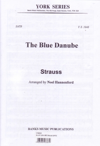 Blue Danube Strauss Satb Sheet Music Songbook