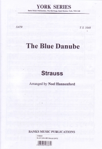 Blue Danube Strauss Satb Sheet Music Songbook