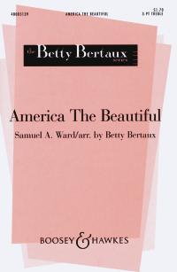 American The Beautiful Ward Ssa Sheet Music Songbook