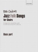 Jazz Folk Songs For Choirs Chilcott Double Bass Sheet Music Songbook
