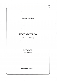 Ecce Vicit Leo Phillips Satb Satb Bb Sheet Music Songbook