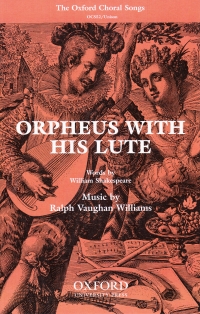 Orpheus With His Lute Vaughan Williams Unison & Pf Sheet Music Songbook