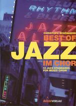 Best Of Jazz For Choir German & English Satb Sheet Music Songbook