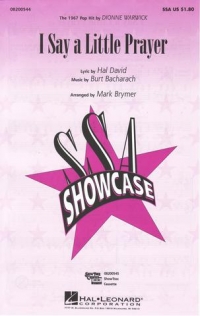 I Say A Little Prayer Bacharach Ssa Arr Brymer Sheet Music Songbook