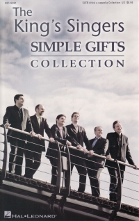 Kings Singers Simple Gifts Collection Satb Sheet Music Songbook
