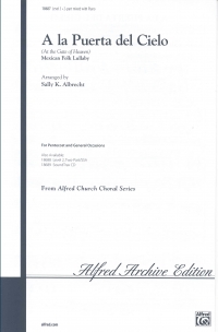 A La Puerta Del Cielo   3pt Mixed   Albrecht Sheet Music Songbook