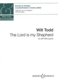 Lord Is My Shepherd Todd Sattbb & Piano Sheet Music Songbook