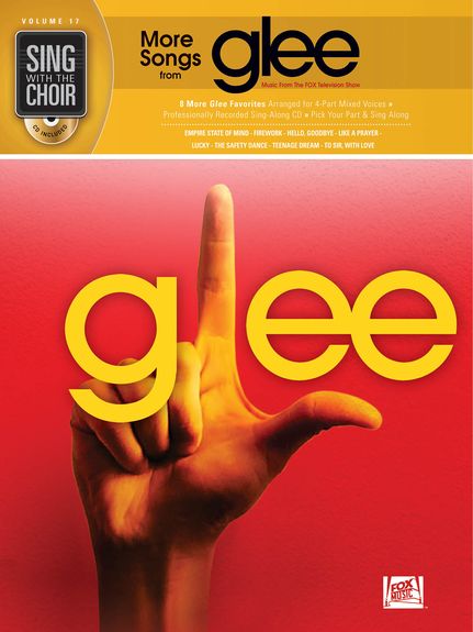 Sing With The Choir 17 More Songs From Glee + Cd Sheet Music Songbook