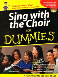 Sing With The Choir For Dummies Book & Cd Sheet Music Songbook