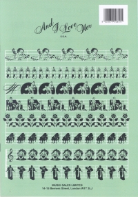 And I Love Her Ssa & Piano Sheet Music Songbook