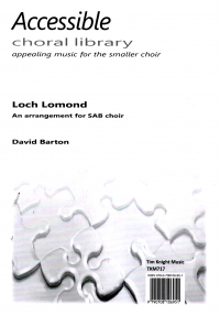Loch Lomond Barton Sab Sheet Music Songbook