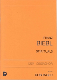 Biebl 8 Spirituals Choir Sheet Music Songbook