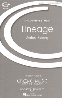 Lineage Ramsey Ssa & Percussion Sheet Music Songbook