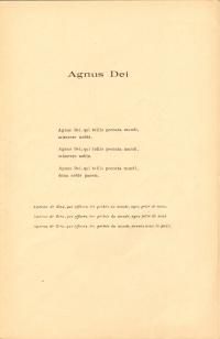 Agnus Dei Caplet 3 Part Female Or Male Voices Sheet Music Songbook