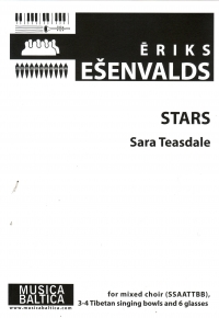 Stars Ssaattbb Eriks Esenvalds Sheet Music Songbook