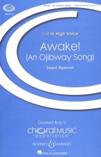 Awake An Ojibway Song Raminsh Ssaa & Piano Sheet Music Songbook