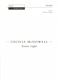 Easter Light Mcdowall Satb & Organ Sheet Music Songbook