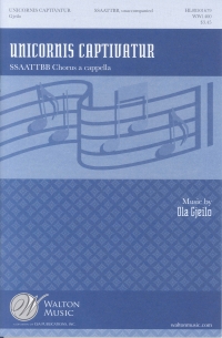 Unicornis Captivatur Gjeilo Ssaattbb A Cappella Sheet Music Songbook