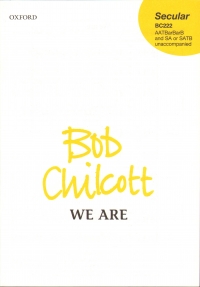 We Are Chilcott Aatbarbarb Unaccompanied Sheet Music Songbook