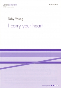 I Carry Your Heart Young Ssatbb Unaccompanied Sheet Music Songbook