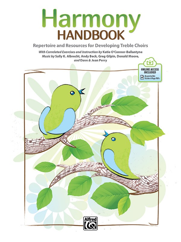 Harmony Handbook Treble Choirs Book & Online Pdf Sheet Music Songbook