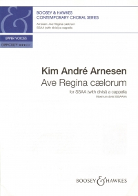 Ave Regina Caelorum Arnesen Ssaa Divisi A Cappella Sheet Music Songbook