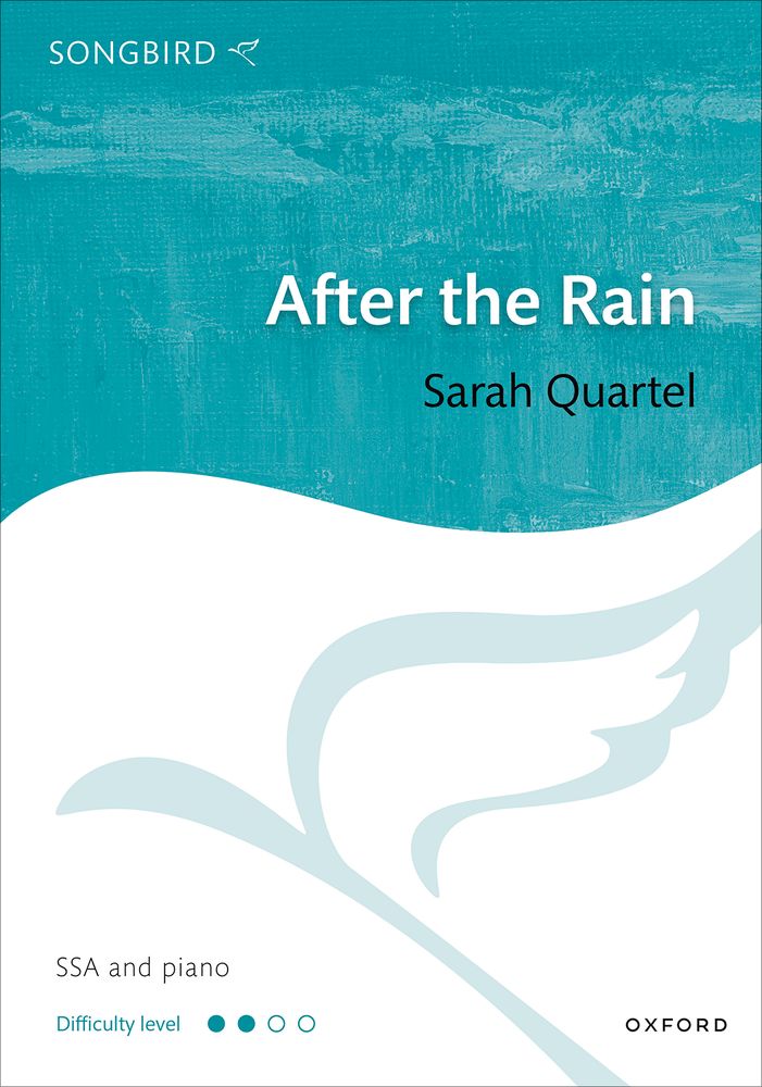 After The Rain Quartel Ssa & Piano Sheet Music Songbook