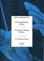 Bennett Garland For Marjory Fleming Sheet Music Songbook