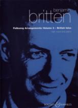 Britten Folksong Arr Vol 3 British Isles High Voic Sheet Music Songbook