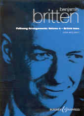 Britten Folksong Arrangements Vol 5 British Isles Sheet Music Songbook
