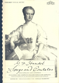 Handel Songs & Cantatas Soprano & Contralto Sheet Music Songbook