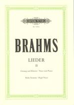 Brahms Songs Complete Vol 2 33 Songs High Sheet Music Songbook