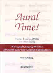 Aural Time Easy Sight Singing Practice Tests Sheet Music Songbook