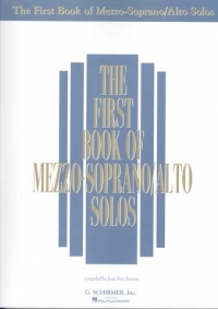 First Book Of Mezzo-soprano/alto Solos Sheet Music Songbook
