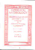 Operatic Anthology Vol 1 (adler) Soprano Voice Sheet Music Songbook