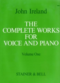 Ireland Complete Works Voice And Piano Vol 1 Sheet Music Songbook
