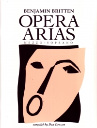 Britten Opera Arias Mezzo Soprano Sheet Music Songbook