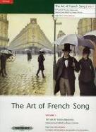 Art Of French Song Vol 1 High Voice Sheet Music Songbook