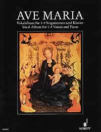 Ave Maria Caccini Vocal Album Incl Ave Maria Sheet Music Songbook